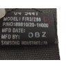 Recambio de cinturon seguridad trasero izquierdo para kia cee´d 2.0 crdi referencia OEM IAM 898101H000  