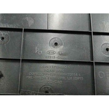 Recambio de guarnecido puerta delantera izquierda para kia niro i (de) 1.6 gdi hybrid referencia OEM IAM 82312G5000  