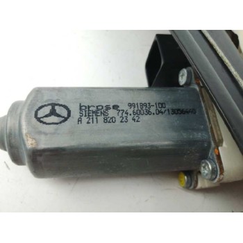Recambio de elevalunas trasero izquierdo para mercedes-benz clase e (w211) berlina 3.0 v6 cat referencia OEM IAM CABLE A21173001