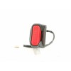 Recambio de enganche cinturon izquierdo para nissan pulsar (c13) 1.2 16v cat referencia OEM IAM  TRASERO 