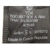 Recambio de cinturon seguridad trasero derecho para volkswagen polo (9n3) 1.4 tdi referencia OEM IAM 6Q0857806A  
