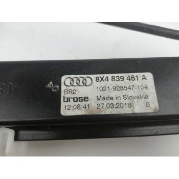 Recambio de elevalunas trasero izquierdo para audi a1 sportback (8xf) 1.0 tfsi referencia OEM IAM 8X4839461A 8K0959812A 