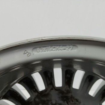 Recambio de llanta para citroën c3 1.4 hdi referencia OEM IAM 5402F7 6JX15CH4 ET27 4H 4X108