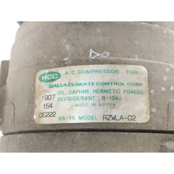 Recambio de compresor aire acondicionado para ford ranger (er) 2.5 12v td cat referencia OEM IAM RZWLA02  