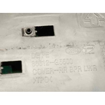 Recambio de paragolpes trasero para kia niro i (de) 1.6 gdi hybrid referencia OEM IAM 86612G5500  
