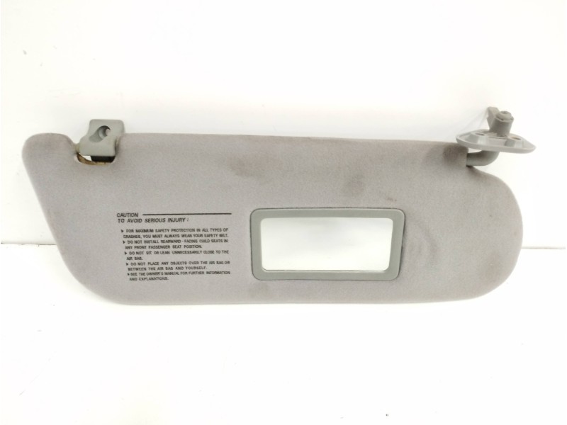Recambio de parasol derecho para hyundai sonata (y4) 2.5 v6 cat referencia OEM IAM   