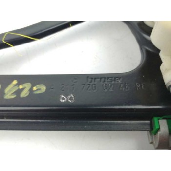 Recambio de elevalunas delantero derecho para mercedes-benz clase e (w211) berlina 3.0 v6 cat referencia OEM IAM FUNDA A21172002