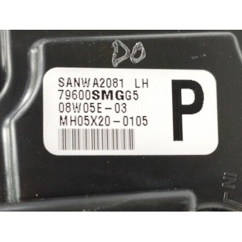 Recambio de mando climatizador para honda civic berlina 5 (fk) 1.8 vtec cat referencia OEM IAM 79600SMGG5  