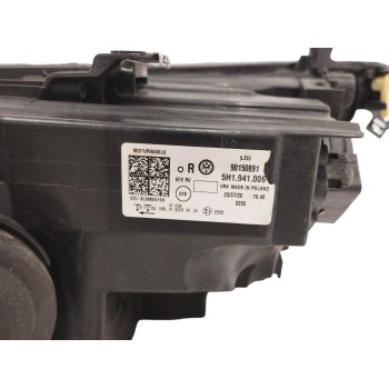 Recambio de faro derecho para volkswagen golf viii lim. (cd1) referencia OEM IAM 5H1941006 SIN CENTRALITA SIN MODULO LED