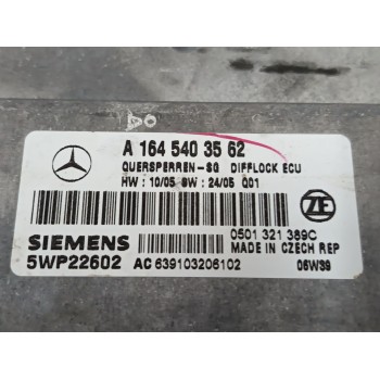 Recambio de modulo electronico para mercedes-benz clase gl (x164) gl 320 cdi 4-matic (164.822) referencia OEM IAM A1645403562 5W