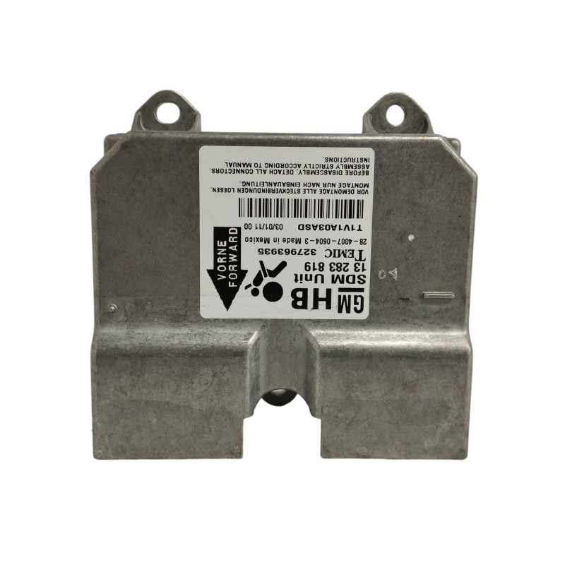 Recambio de centralita airbag para opel corsa d 1.4 16v cat (a 14 xer / ldd) referencia OEM IAM 13283819  