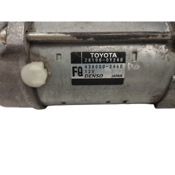 Recambio de motor arranque para toyota auris 1.2 16v turbo cat referencia OEM IAM 281000Y240 4380002460 