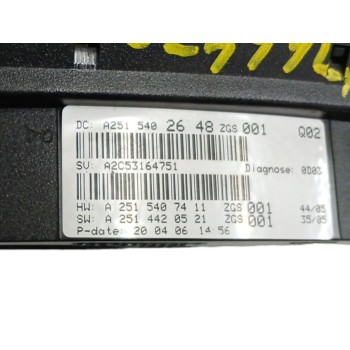 Recambio de cuadro instrumentos para mercedes-benz clase r (w251, v251) r 320 cdi 4-matic (251.022, 251.122) referencia OEM IAM 