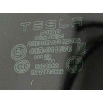 Recambio de luna trasera izquierda para tesla model 3 (5yj3) ev referencia OEM IAM 43R011570  