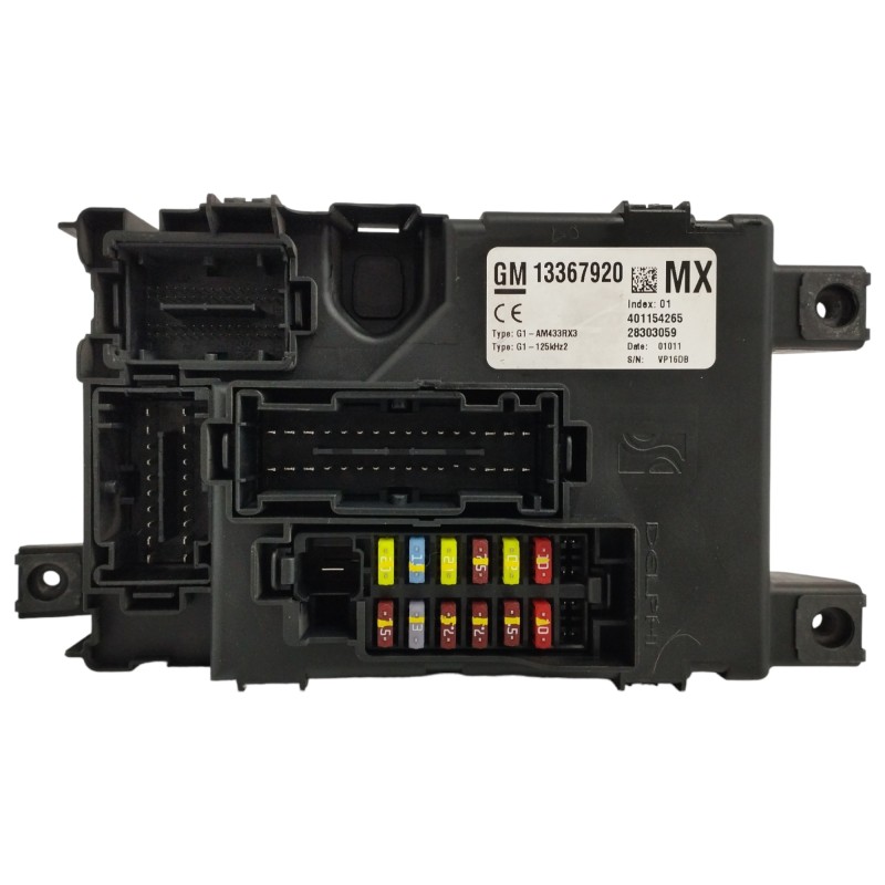Recambio de caja reles / fusibles para opel corsa d 1.4 16v cat (a 14 xer / ldd) referencia OEM IAM 13367920  