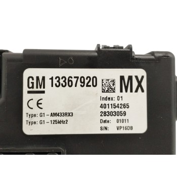 Recambio de caja reles / fusibles para opel corsa d 1.4 16v cat (a 14 xer / ldd) referencia OEM IAM 13367920  