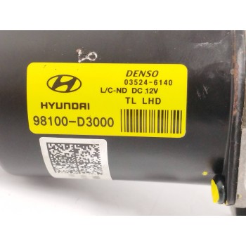 Recambio de motor limpia delantero para hyundai tucson 1.6 cat referencia OEM IAM 98100D3000 035246140 