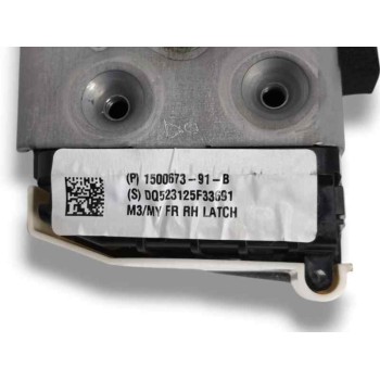 Recambio de cerradura puerta delantera derecha para tesla model 3 (5yj3) ev referencia OEM IAM 150067391B  