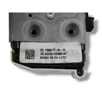 Recambio de cerradura puerta trasera derecha para tesla model 3 (5yj3) ev referencia OEM IAM 150067591B  