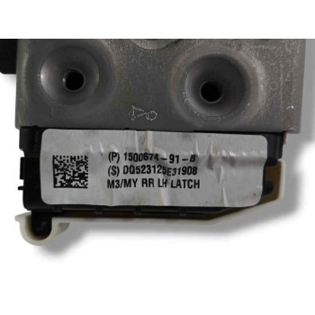 Recambio de cerradura puerta trasera izquierda para tesla model 3 (5yj3) ev referencia OEM IAM 150067491B  