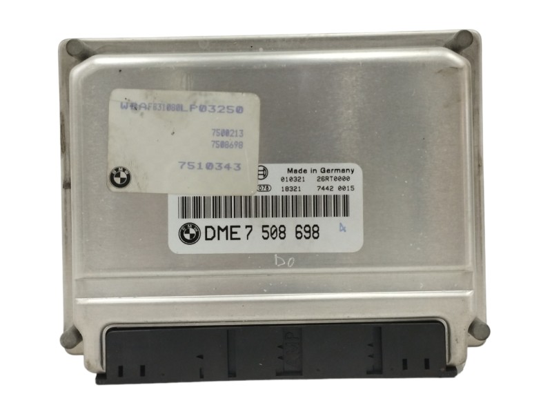 Recambio de centralita motor uce para bmw x5 (e53) 4.4 v8 32v cat (m62) referencia OEM IAM 7508698 Recambio de centralita motor uce para bmw x5 (e53) 4.4 v8 32v cat (m62) referencia OEM IAM 7508698