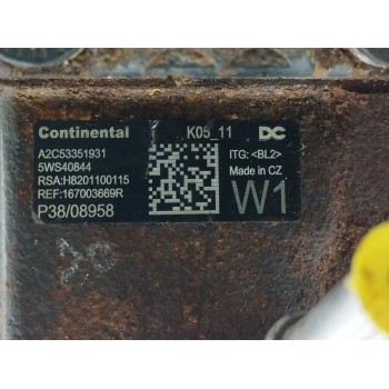Recambio de bomba inyeccion para dacia duster 1.5 dci diesel fap cat referencia OEM IAM 167003669R H8201100115 A2C53351931