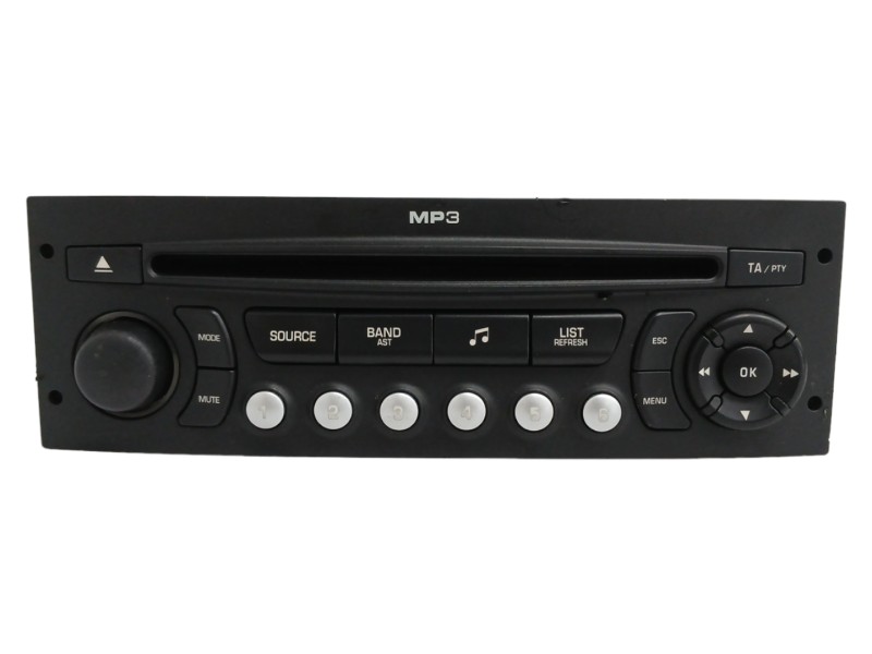 Recambio de sistema audio / radio cd para citroën c4 picasso 1.6 16v hdi fap referencia OEM IAM 96645891XT Recambio de sistema audio / radio cd para citroën c4 picasso 1.6 16v hdi fap referencia OEM IAM 96645891XT