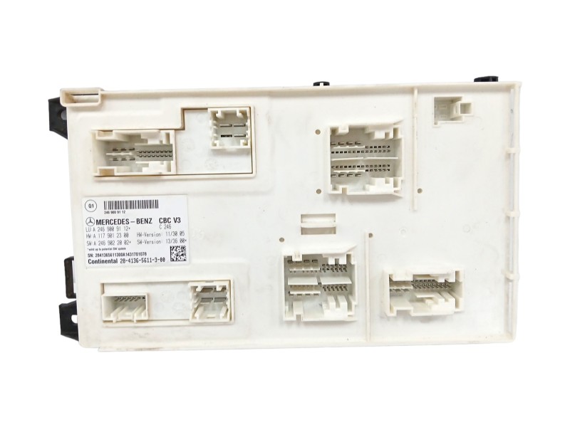Recambio de modulo electronico para mercedes-benz clase b (w246) 1.5 cdi cat referencia OEM IAM A2469009112 A1179012300 