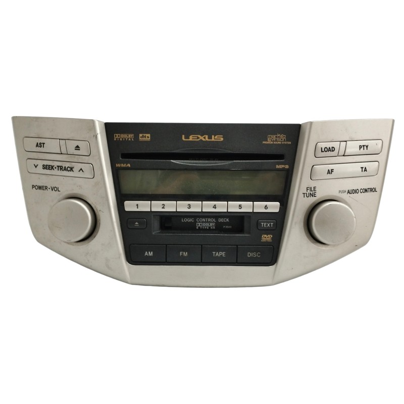Recambio de sistema audio / radio cd para lexus rx (_u3_) 400h awd (mhu38_) referencia OEM IAM 8612048A60 FXMG8767DV 