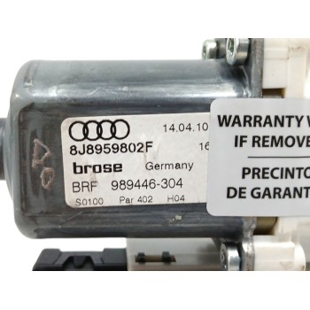 Recambio de motor elevalunas delantero derecho para audi tt (8j3/8j9) 2.0 16v tdi referencia OEM IAM 8J8959802F 989446304 