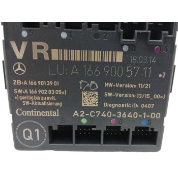 Recambio de modulo electronico para mercedes-benz clase b (w246) 1.5 cdi cat referencia OEM IAM A1669005711 A1669013901 A2C74036