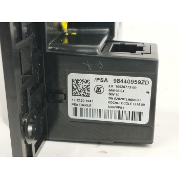 Recambio de palanca cambio para citroën c4 iii (ba_, bb_, bc_) 1.2 puretech 130 (bahnsa, bahnsb) referencia OEM IAM 98440959ZD  