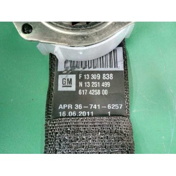 Recambio de cinturon seguridad trasero derecho para opel astra j sports tourer cosmo referencia OEM IAM 13309838 617425800 