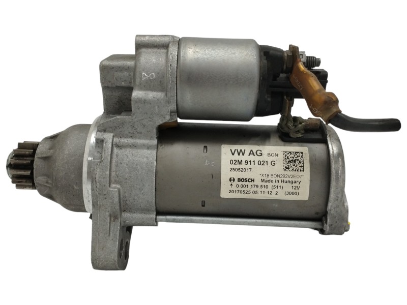 Recambio de motor arranque para skoda fabia combi 1.0 mpi referencia OEM IAM 02M911021G 0001179510 Recambio de motor arranque para skoda fabia combi 1.0 mpi referencia OEM IAM 02M911021G 0001179510