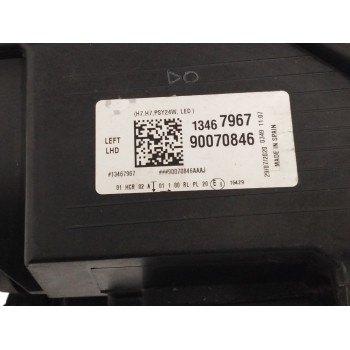 Recambio de faro izquierdo para opel crossland x 1.2 referencia OEM IAM 13467967  