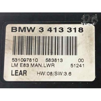 Recambio de modulo electronico para bmw x3 (e83) 2.0 d referencia OEM IAM 3413318  