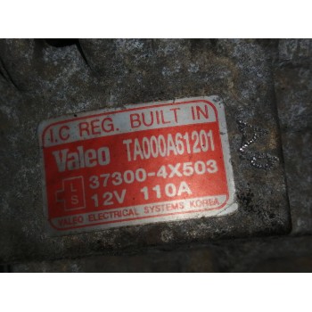 Recambio de alternador para hyundai terracan (hp) 2.9 crdi cat referencia OEM IAM 373004X503 110A TA000A61201