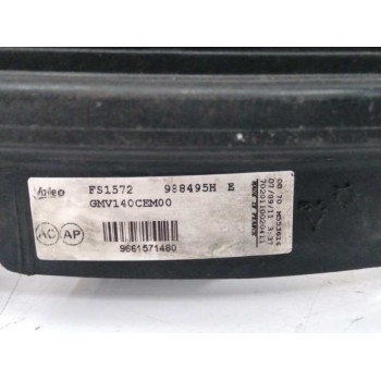 Recambio de electroventilador para peugeot 3008 1.6 hdi fap referencia OEM IAM 9661571480 988495H FS1572