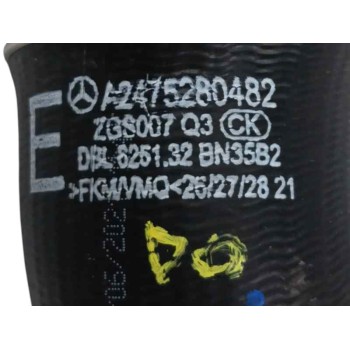 Recambio de tubo presion turbocompresor para mercedes-benz benz gla (h247) gla 200 d (247.712) referencia OEM IAM A2475280482  