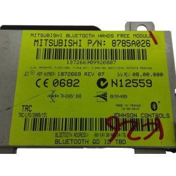 Recambio de modulo electronico para mitsubishi asx (ga0w) 1.8 di-d cat referencia OEM IAM 8785A026  