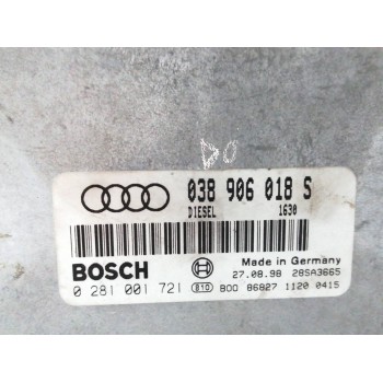 Recambio de centralita motor uce para audi a4 berlina (b5) 1.9 tdi referencia OEM IAM 038906018S 0281001721 