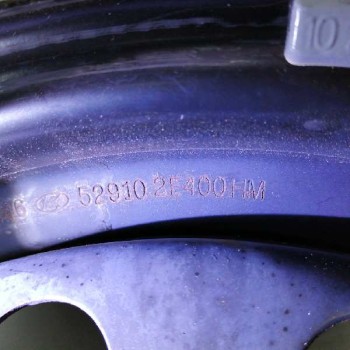 Recambio de llanta para hyundai sonata (nf) 2.0 crdi cat referencia OEM IAM 529102E400HM 6,5JX16-46 