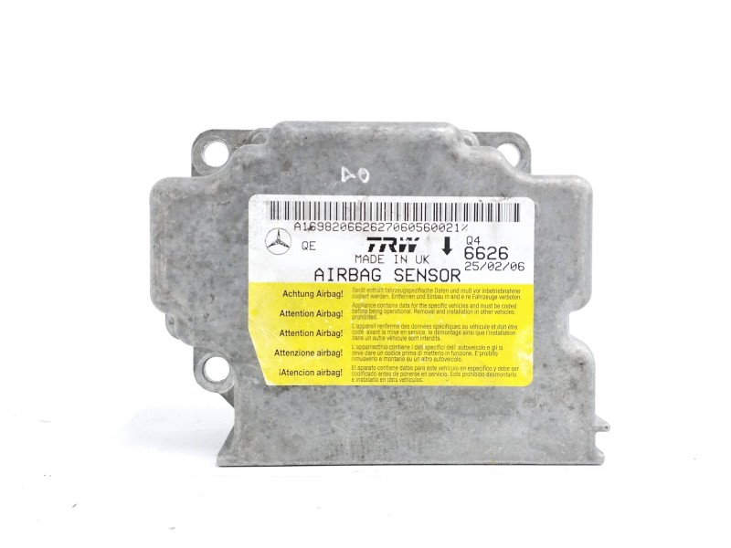 Recambio de centralita airbag para mercedes-benz clase a (w169) 2.0 cdi cat referencia OEM IAM A1698206626 Recambio de centralita airbag para mercedes-benz clase a (w169) 2.0 cdi cat referencia OEM IAM A1698206626