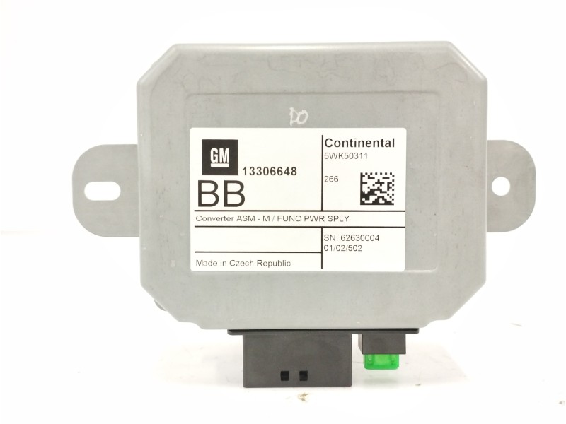 Recambio de modulo electronico para opel adam 1.4 16v referencia OEM IAM 13306648 5WK50311 