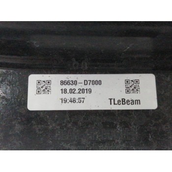 Recambio de refuerzo paragolpes trasero para hyundai tucson 1.6 cat referencia OEM IAM   