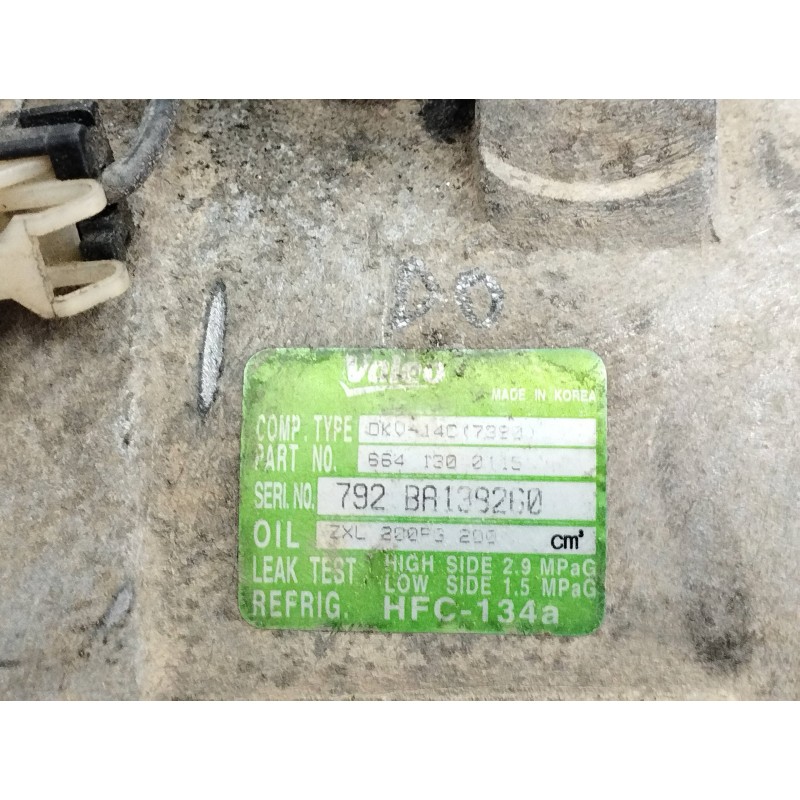 COMPRESOR AIRE ACONDICIONADO DKV14C