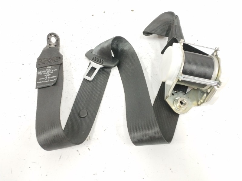 Recambio de cinturon seguridad trasero derecho para seat ibiza (6j5) 1.6 tdi referencia OEM IAM 6J0857805A Recambio de cinturon seguridad trasero derecho para seat ibiza (6j5) 1.6 tdi referencia OEM IAM 6J0857805A