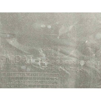 Recambio de paragolpes trasero para chevrolet lacetti se referencia OEM IAM 96545561 OBSERVAR FOTOS 