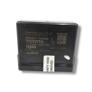 Recambio de modulo electronico para lexus ux(za10) (2018) 2.0 hibrido referencia OEM IAM 8922776020 JL523000100 17581210790