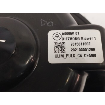 Recambio de motor calefaccion para citroën c4 iii (ba_, bb_, bc_) 1.2 puretech 130 (bahnsa, bahnsb) referencia OEM IAM A0095V 70